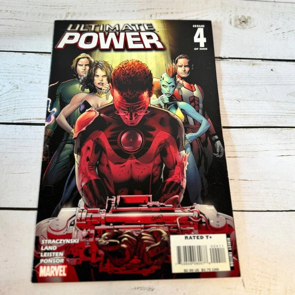 Ultimate Power 2 3 4 Marvel Comics 2006 Lot Wolverine Spider-Man Fantastic Four‎